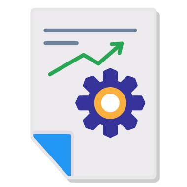 dişli ve dişli vektör çizimi.