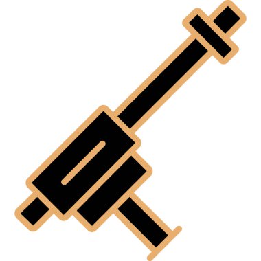 Çekiç. Web simgesi basit illüstrasyon