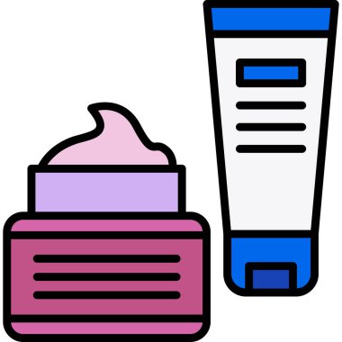 kozmetik tüp krem simgesi