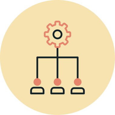 seo modern simgesinin vektör illüstrasyonu