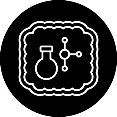 vektör kimya simgesi illüstrasyonu