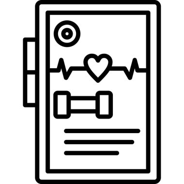 Kalp simgesi olan pano, özet biçimi