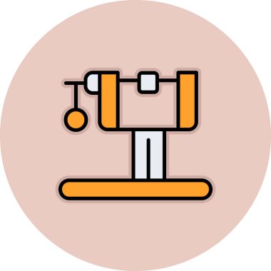 Modern simgenin vektör illüstrasyonu