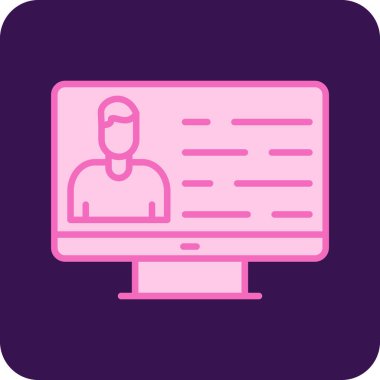 seo modern simgesinin vektör illüstrasyonu