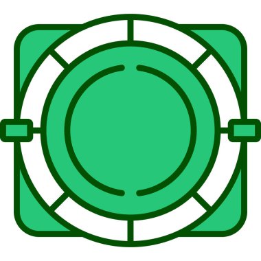 Kamera. Web simgesi basit illüstrasyon