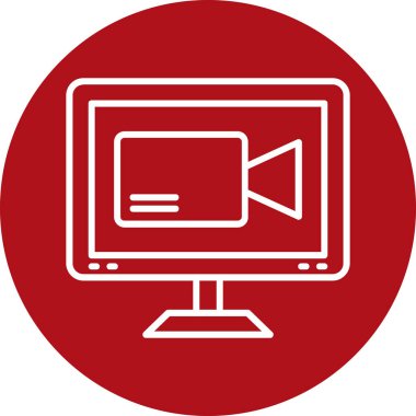 Projeniz için vektör lcd simgesi