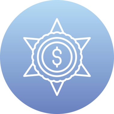 para simgesi modada izole edilmiş arkaplan