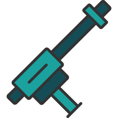 Sondaj. Web simgesi basit illüstrasyon