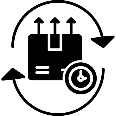 Bir araba simgesinin vektör illüstrasyonu