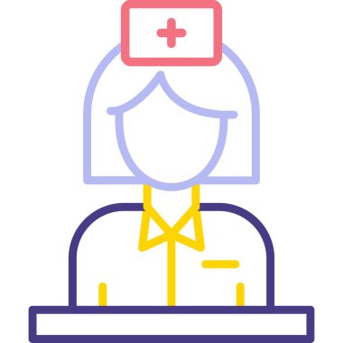 Hemşire Simgesi çizimi