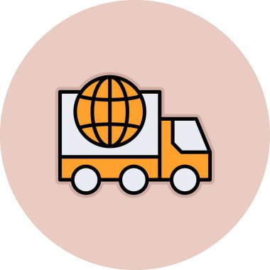 kamyon simgesi çizimi