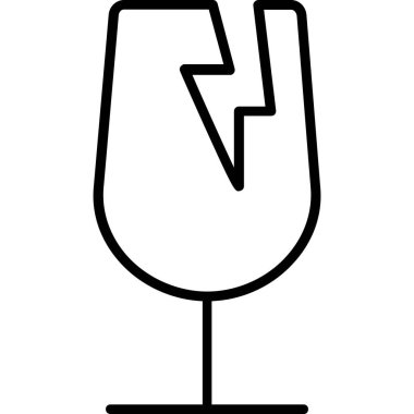 Şarap kadehi simgesi, taslak biçimi