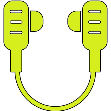 Çizgi film kablosunun vektör çizimi