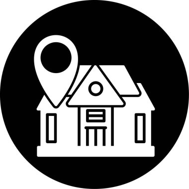 ev konumu simgesi, basit biçim