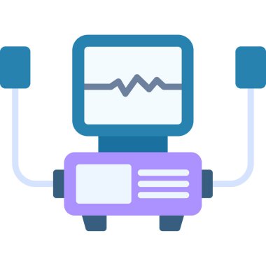 Elektrik prizi vektör illüstrasyonlu elektrikli robot