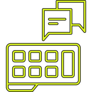 seo modern simgesinin vektör illüstrasyonu