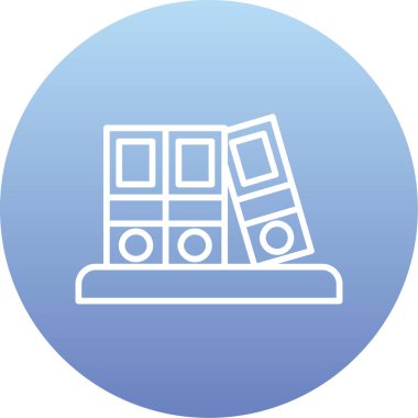 Web simgesi oluşturma, basit vektör illüstrasyonu