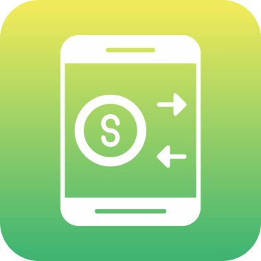 Dolar vektör simgesi modern simgesi