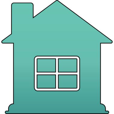 ev simgesi vektör illüstrasyonu