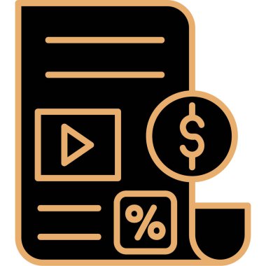 para simgesi vektör illüstrasyonu