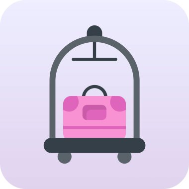 alışveriş poşeti vektör simgesi