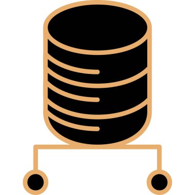 Çizgi film simgesinin vektör çizimi