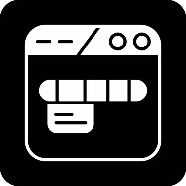 kart simge vektör çizim