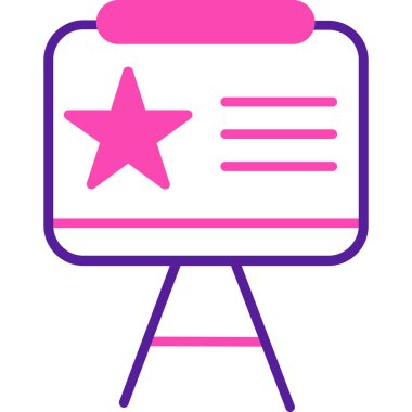 Harita. Web simgesi basit illüstrasyon