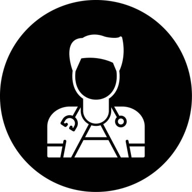 Doktor Simge vektör illüstrasyonu