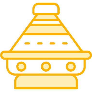 Çizgi film simgesinin vektör çizimi