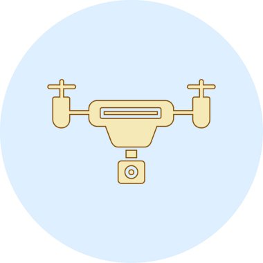 Bir yiyecek ikonunun vektör illüstrasyonu