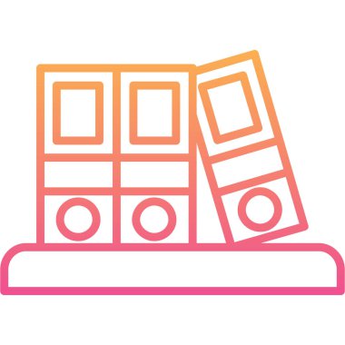 Müzik ikonu. Web için basit müzik vektör simgeleri çizimi