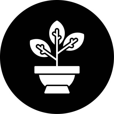 Bitkinin vektör illüstrasyonu