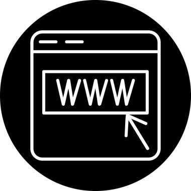 Tarayıcı tarayıcı tarayıcı simgesi ana hat biçiminde