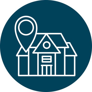 Vektör Ev simgesi illüstrasyonu