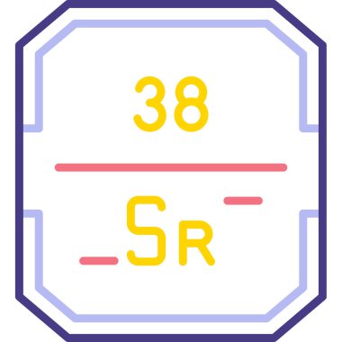 Benzin istasyonunun modern bir simgesinin vektör çizimi