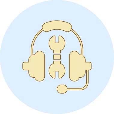 Bir müzik çaların bir simgesinin vektör çizimi