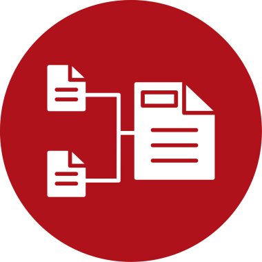 dosya vektör simgesi modern basit tasarım