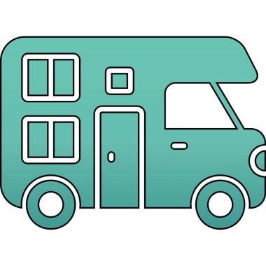 Kamyon. Web simgesi basit illüstrasyon