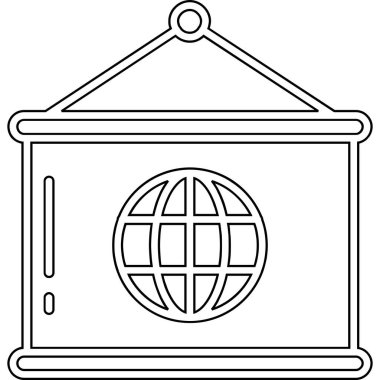 Ev inşa simgesinin vektör illüstrasyonu