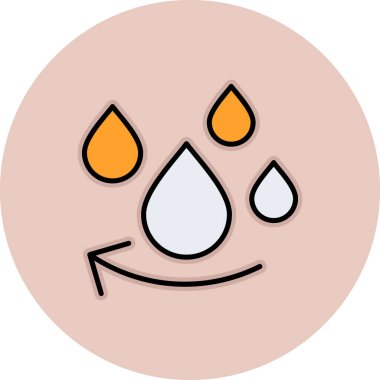 Çizgi film yüzünün vektör illüstrasyonu