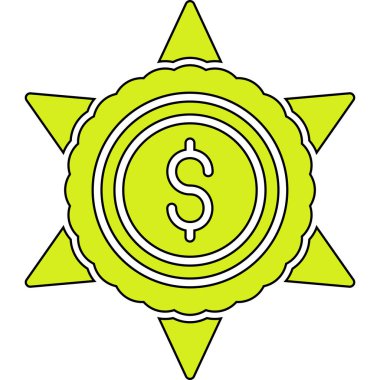 Dolar işareti vektör illüstrasyonuName