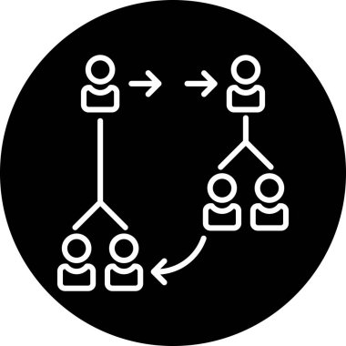 vektör ağ simgesi çizimi