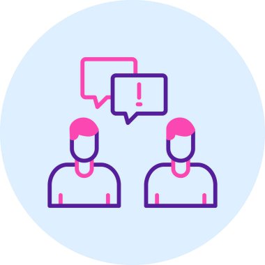 İnsan simgesinin vektör illüstrasyonu