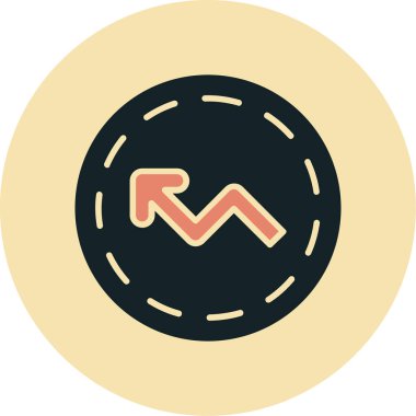 Bir sikkevektör illüstrasyon