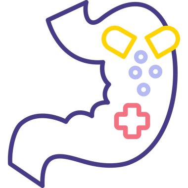 Bir insan vücudunun vektör illüstrasyonu