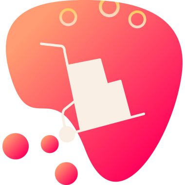 Modern b 'nin vektör illüstrasyonu eksik simgesi