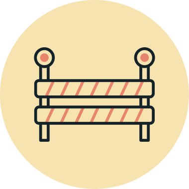 yatak vektörü simgesi modern basit tasarım