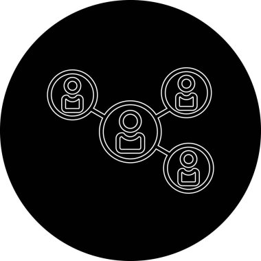 seo modern simgesinin vektör illüstrasyonu