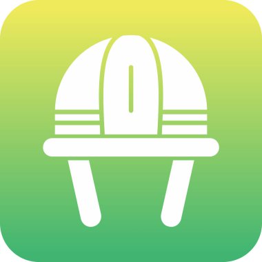 Kask vektör simgesi modern illüstrasyon, illüstrasyon